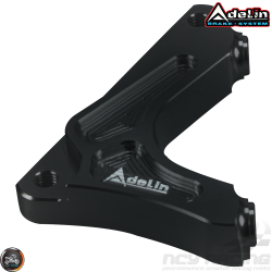 Adelin Brake Caliper Adapter 4-Piston 220mm Black (DIO, Ruckus)
