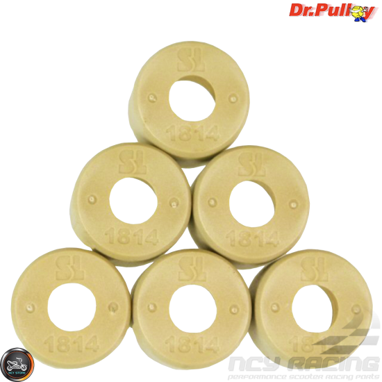 Pulley 11gm 18x14 Sliding Roller Weights for Scooters WITH 150cc GY6 Motors Dr 