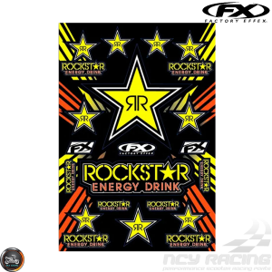 Factory Effex Rockstar Sticker Set (A3/B Size Sheet)