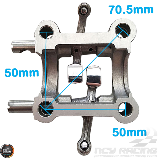 G- Rocker Arm 64mm 2V Assembly (139QMB)