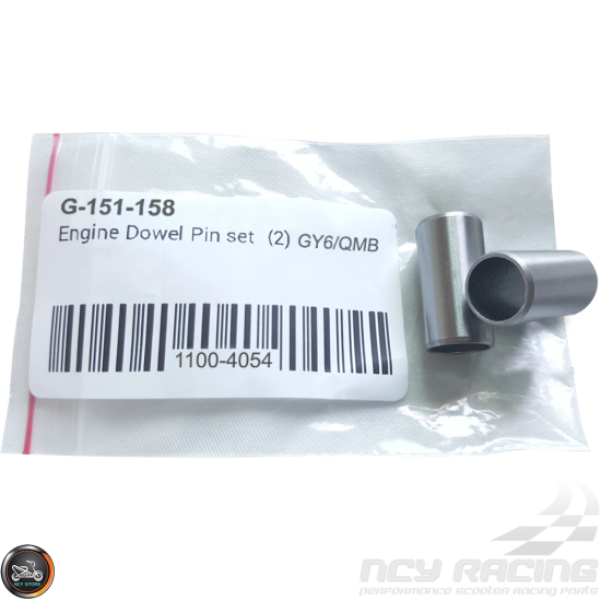 G- Dowel Pin 10x20mm Set (QMB, GY6, Universal)