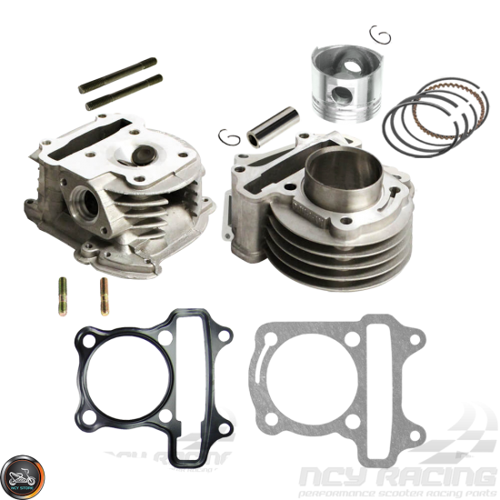 NCY 81cc *50mm BORE* PERFORMANCE CYLINDER AND HEAD KIT NON-EGR 