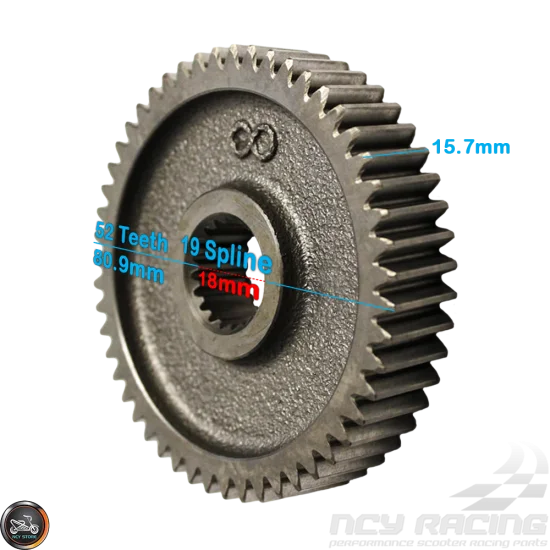 G- Final Drive Gear 52 (139QMB longcase)