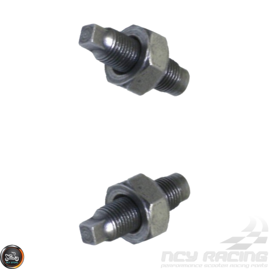 G- Rocker Arm Tappet w/Nut Set (139QMB, GY6)