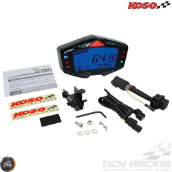 Koso Multifunction Digital Speedometer DB-03R (Honda Grom)