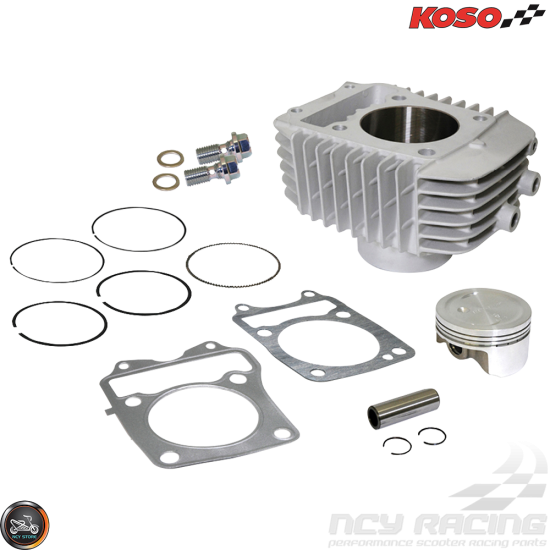 Koso Cylinder 61mm 170cc Big Bore Kit w/Forged Piston (Grom, Monkey 125)