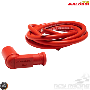 Malossi Spark Plug Cap w/Rubber Cable