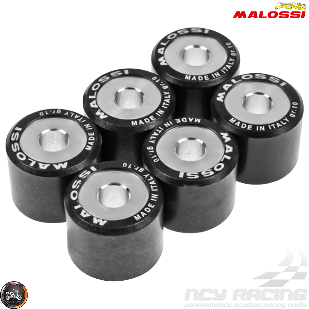 Piaggio Beverly 125 Euro 3 Malossi Roller Weights 19 x 17-10.7 Grams 