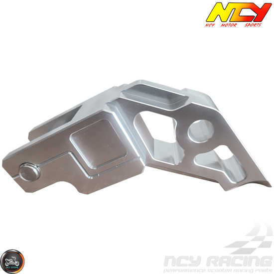 NCY Frame Extension Billet Aluminum Silver (Honda Ruckus)