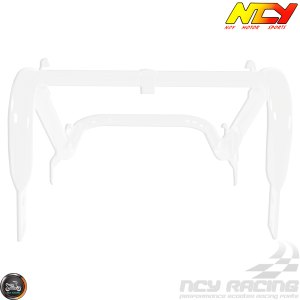 NCY Seat Frame Lowered Gloss White (Honda Ruckus)