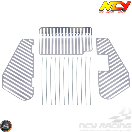 NCY Luggage Rack Steel Chrome (Honda Ruckus)