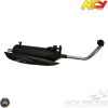 NCY Exhaust Performance Satin Black (Yamaha Vino 125)