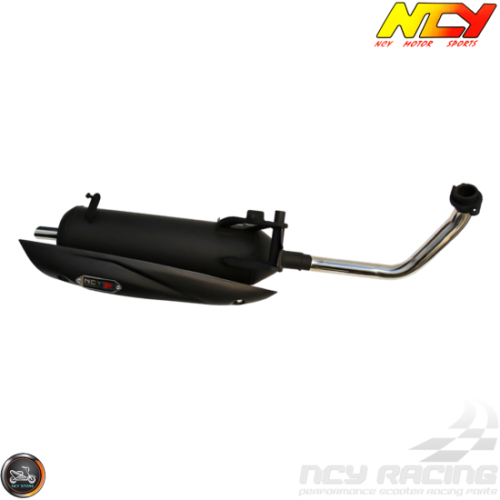 NCY Exhaust Performance Satin Black (Yamaha Vino 125)