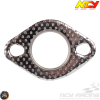 NCY Exhaust Gasket 27mm Steel (QMB, GY6, Universal)