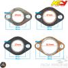 NCY Exhaust Gasket 27mm Steel (QMB, GY6, Universal)