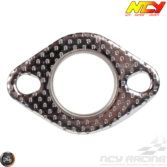 NCY Exhaust Gasket 27mm Steel (QMB, GY6, Universal)