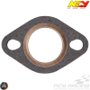 NCY Exhaust Gasket 27mm Copper & Fiber (QMB, GY6, Universal)
