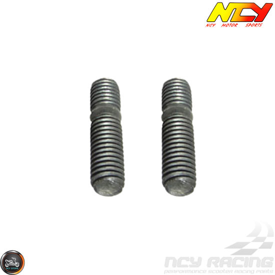 NCY Exhaust Stud M6x30mm Set (QMB, GY6)