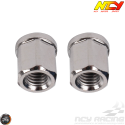 NCY Exhaust Nut M8x15mm Set (GY6)