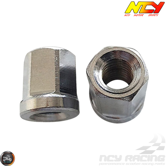 NCY Exhaust Nut M8x15mm Set (GY6)