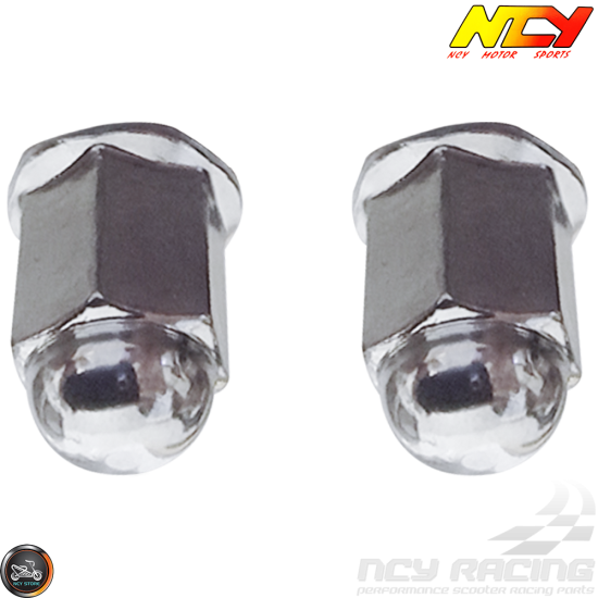 NCY Stud Nut Acorn M6x17mm Set (QMB, GY6)