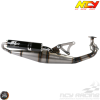 NCY Exhaust Performance Crossover Black Muffler (Yamaha Zuma 50)