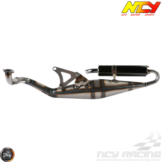 NCY Exhaust Performance Crossover Black Muffler (Yamaha Zuma 50)