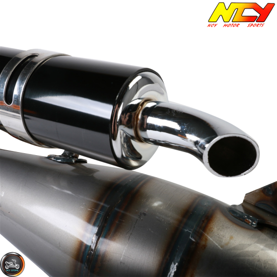 NCY Exhaust Performance Crossover Black Muffler (Yamaha Zuma 50)