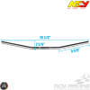 NCY Handlebar 7/8in Flat-track Chrome (Universal)