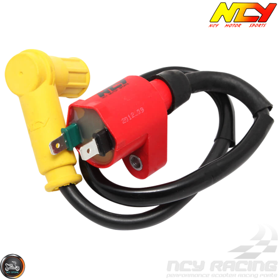 NCY Ignition Coil High-Tension +Cap (GET, QMB, GY6)