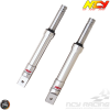 NCY Front Fork Silver Set Drum Type (Ruckus, Zoomer)