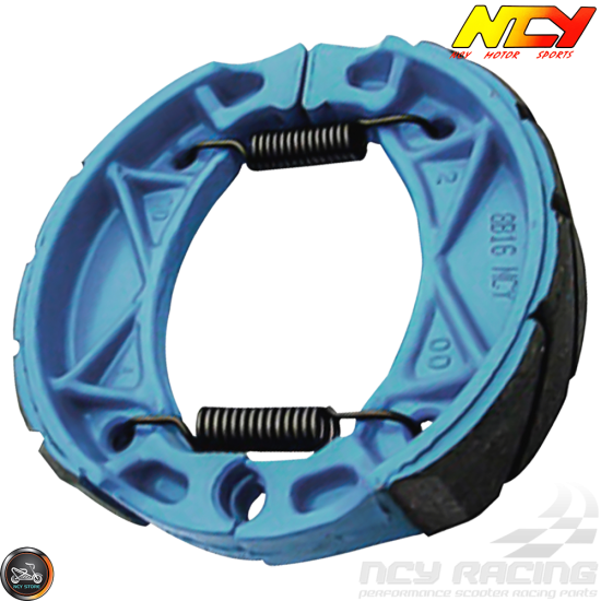NCY Brake Shoes Blue (139QMB, Minarelli)