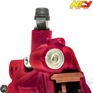 NCY Brake Caliper 2-Piston Forged Red (Buddy, JOG, Zuma 50)