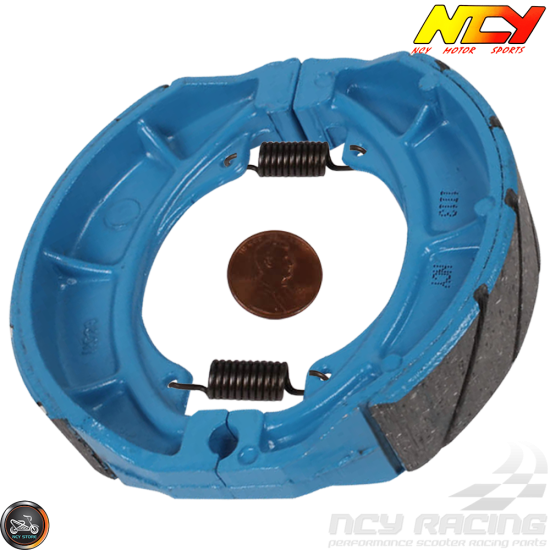 NCY Brake Shoes Blue (Genuine, GY6)