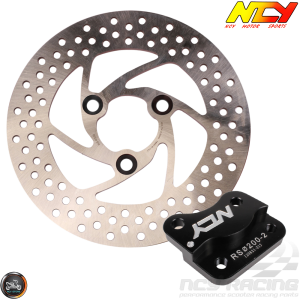 NCY Brake Disc 200mm Fixed w/Adapter (Buddy, JOG, Zuma 50)