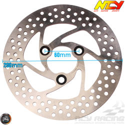 NCY Brake Disc 200mm Fixed (Buddy, JOG, Zuma 50)