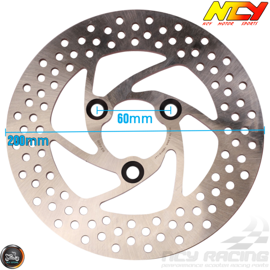 NCY Brake Disc 200mm Fixed (Buddy, JOG, Zuma 50)