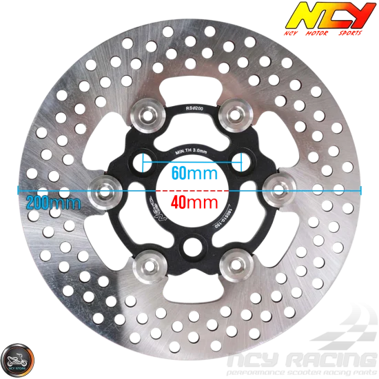 春夏新作モデル 200mm Disc Brake NCY Floated 50) Zuma JOG, (Buddy, トップス