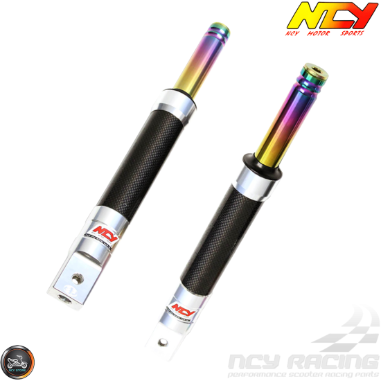 NCY Front Fork Carbon Fiber Set Performance Drum Type (Ruckus, Zoomer)