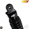 NCY Shock 365mm Adjustable Performance Black Set (Yamaha Zuma 125)