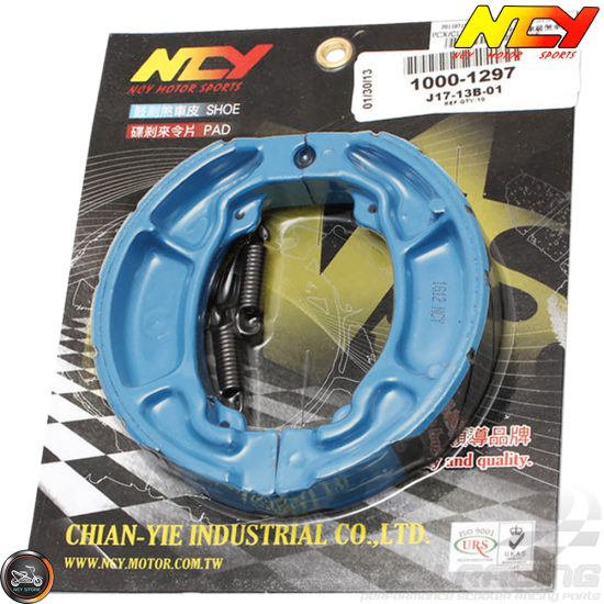 NCY Brake Shoes Blue (Honda PCX)