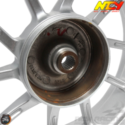 NCY Rim Rear 10in Silver 10-Spokes (Honda Ruckus)