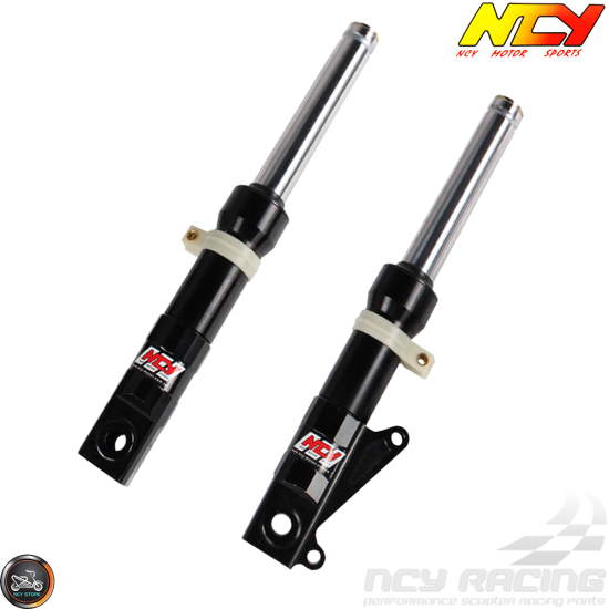 NCY Front Fork Slammed Black Set (DIO, Ruckus)