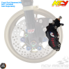 NCY Brake Caliper 4-Piston Black (Honda Ruckus)