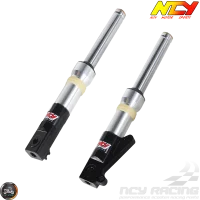 NCY Front Fork Slammed Silver Set (DIO, Ruckus)