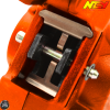 NCY Brake Caliper 2-Piston Forged Orange (Buddy, JOG, Zuma 50)