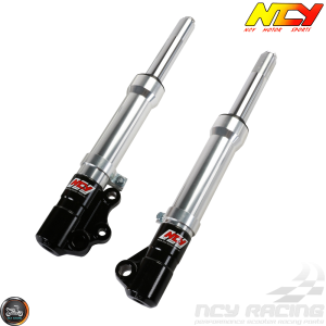 NCY Front Fork Silver Set (Genuine Buddy, RoughHouse 50)