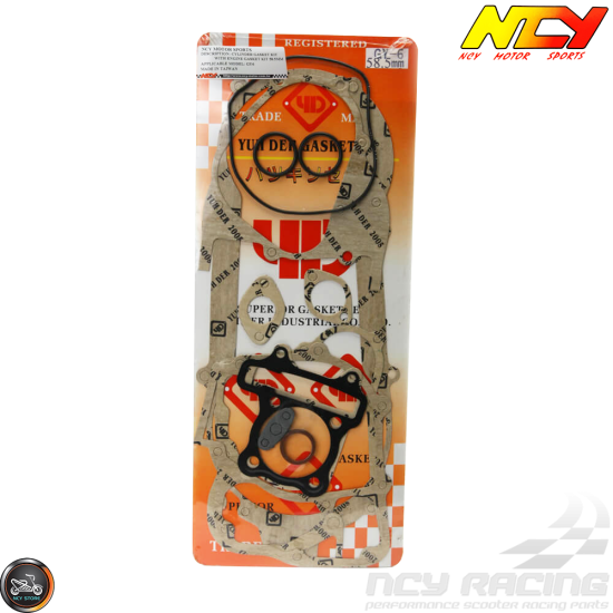 NCY Engine Gasket 58.5mm Set (GY6)