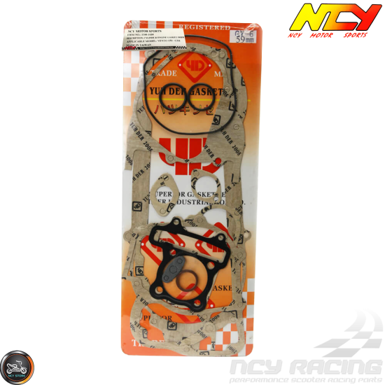 NCY Engine Gasket 59mm Set (GY6)