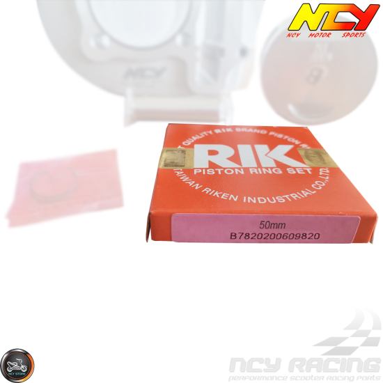 NCY Piston Rings 50mm Set (139QMB)